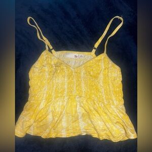 SO flare crop top size small